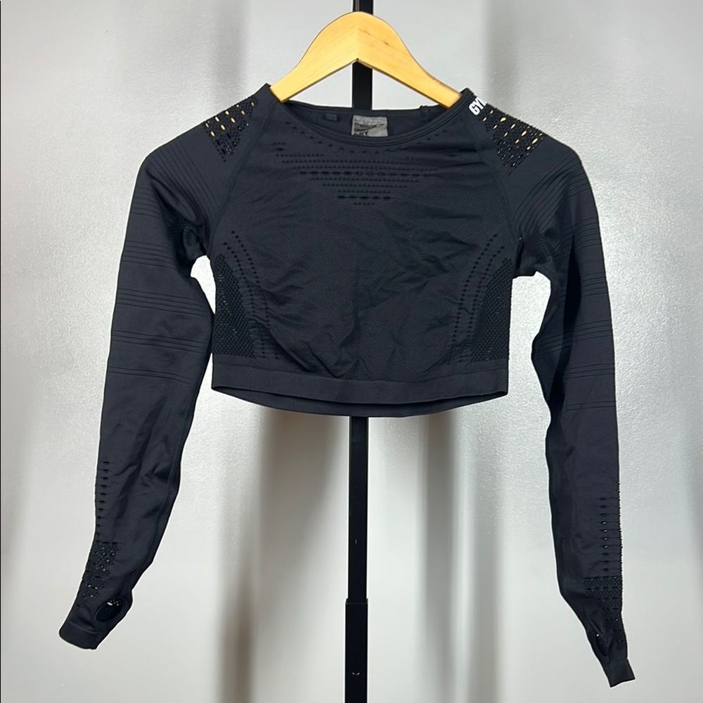 Gymshark Back Embellished Crop Top